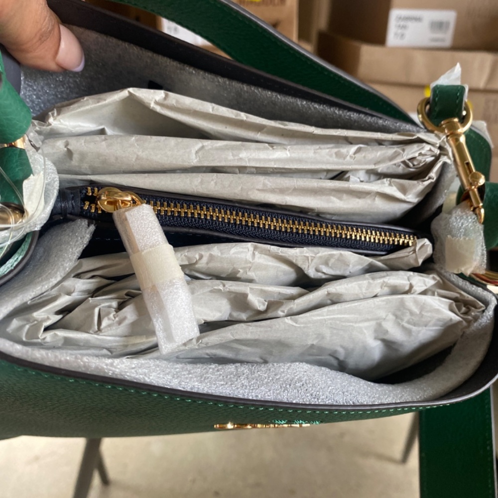 Brand New Coach Bag Beautiful Green - Picture 4 of 5